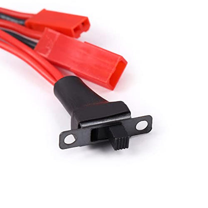 Teyleten Robot Mini 20A ESC Motor Speed RC ESC 2KHz Forward Reverse Brush Brake RC 2S for Controller Boat RC Car Tank (3PCS)