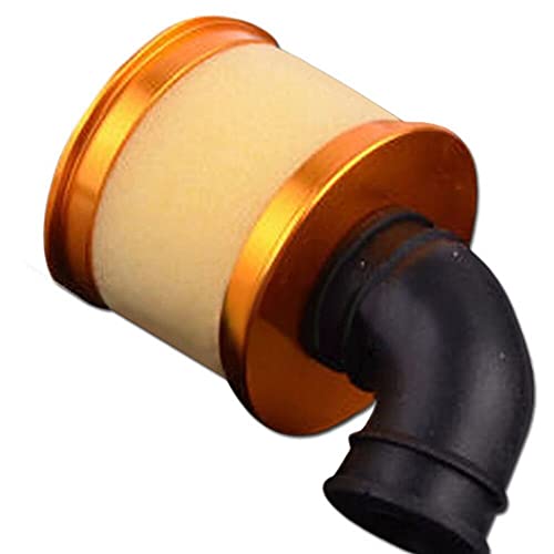 Replacement Part For 1PCS Metal Engine Air Filter For 1/10 Nitro Powered RC Car Replacement Carburetor Filter Upgrade Part - (Color: Gold) - color: Gold