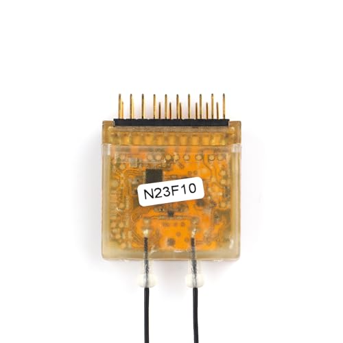 GoolRC Flysky FBr12 Receiver, 2.4GHz 12CH Waterproof Receiver AFHDS3 Dual Antennas Compatible with Flysky EL18 PL18 NB4 NB4 Pro NB4+ Radio Transmitter for RC Car and Boat