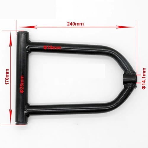 Front Suspension Swing Arm Upper Lower A Arm 1 Set 340mm Compatible With 50cc 90cc 110cc 125cc ATV 4 Wheels Quad Bike Buggy Go Kart