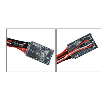 Waterproof 10A Brushed ESC E2s Dual Way Brake LED Control for 1/16 1/18 1/24 RC Car, Boat, Tank8 RC Car Brushless ESC