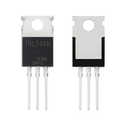 IRLZ44N IRLZ44 MOSFET Transistors 47A 55V IRLZ44NPBF Logic Level Mosfets 47 Amp 55 Volt TO-220 (Pack of 10Pcs) - style: IRLZ44N