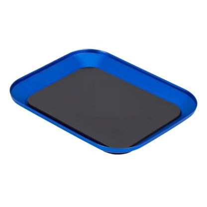 RC Car Repair Kit for 1/10 RC Crawler Remote Control Car 1Pcs Aluminum Alloy Magnet Screw Tray Upgrade Parts Repair Modify Replacement Accessories - color: Blue