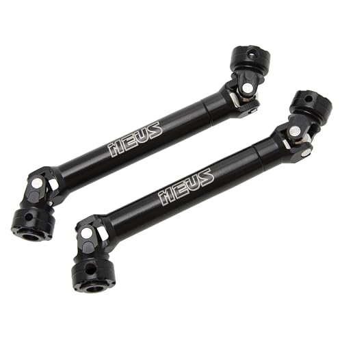 MEUS RACNIG 2pcs SCX10 Driveshafts for 1/10 RC Crawler Axial SCX10/Tamiya CCO1/Redcat Gen8 etc.. (94mm) - color: 94mm
