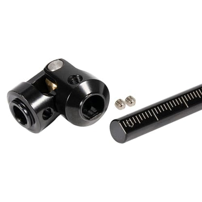 1/10 RC Crawler Stainless Steel Cut to Length Driveshaft 68-229mm Universal Drive Shaft for SCX10 III/Pro Capra TRX4 VS4-10 UTB18 LCG Chassis Cheater Rigs Upgrade Parts (Black,2) - color: Black