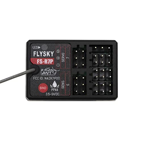 GoolRC Flysky FS-R7P Receiver, 7CH 2.4Ghz RC Receiver for Flysky FS-G7P