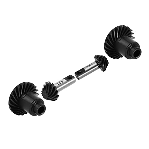 INJORA 7g/Set Overdrive Steel Alloy Helical Axle Gear for 1/18 TRX4M(2PCS)