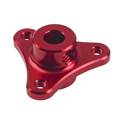 Aluminum Alloy Slipper Clutch Eliminator Compatible with Arrma 1/8 Kraton Senton Typhon Outcast 1/7 Felony Infraction RC Car Upgrade Parts (Red) - color: Red