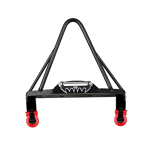 KYX Racing Metal Front Bumper Upgrades Parts Accessories for 1/10 RC Crawler Car Traxxas TRX4 2021 Bronco