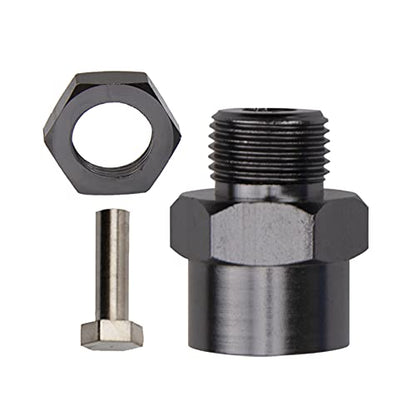Aluminum Alloy 12mm to 17mm Wheel Hex Drive Hub Adapter Conversion 15mm Offset Extension for 1/10 Off-Road RC Car Monster Truck (Titanium) - color: Titanium