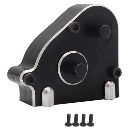 MN128 MN86 MN86S MN86K MN86KS MN G500 Metal Transmission Gearbox Transfer Case 1/12 RC Crawler Car Upgrade Parts(Black) - color: Black