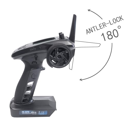 FS-GT5 6 Channels RC Transmitter and FS-BS6 Gyro Receiver 2.4GHz Fly AFHDS2A Sky Radio Control System for RC Car Boat