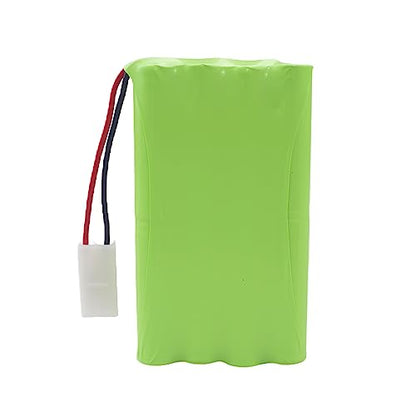 2PCS AA 9.6V 2800mAh Rechargeable Battery with Tamiya Plug and 2PCS USB Charging Cable Suitable for RC Toy Cars, Trucks, Tanks, Engineering Vehicles, RC Ships Spare Battery Pack