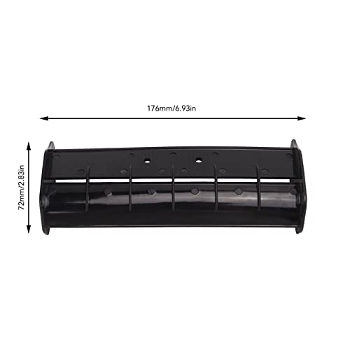 Alomejor RC Tail Wing,1/10 RC Tail Tail Spoiler Wing RC Rear Wing RC Tail Spoiler Wing for Racing 10 10421 S 9102 1/10 RC Car