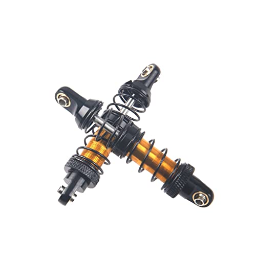 4Pcs ShareGoo Metal Shock Absorber 70/80/90/100/110/120mm Damper Compatible with Tamiya CC01 Traxxas TRX4 Axial SCX10 D90 D110 RR10 1/10 RC Crawler Car (70mm Hole Distance) - size: 70mm Hole Distance
