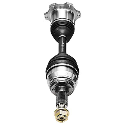 Detroit Axle - 4WD 2 Front CV Axle Shafts for 99-06 Chevy Silverado 1500 | GMC Sierra 2000-2006 Suburban Yukon XL Avalanche 1500, K1500 K2500 Pickup Suburban Tahoe Blazer Escalade ESV EXT 6 Lugs - size: 118_AX x2V3/Pair
