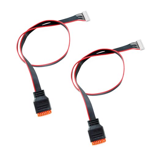 SoloGood 2Pcs JST-XH Balance Cable 2-6S 3S Lipo Battery Balance Charger Expansion Leads 50CM for RC Vehicles Lipo Battery Charging