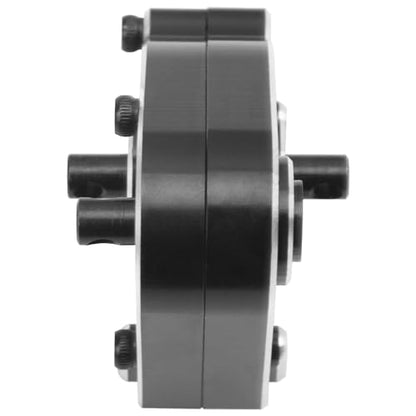 Metal Transfer Case Gearbox Transmission Gearbox Compatible with MN128 MN86 MN86K MN86S MN86KS 4WD G500 1/12 RC Crawler Car Upgrade Part (Black) - color: Black