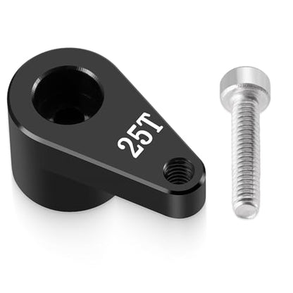 Aluminum 25T Servo Arm for ARRMA Granite Mojave Typhon GROM Losi | Nas-car 1/12 1/14 1/16 1/18 RC Car Upgrade - style: 25T Servo Arm