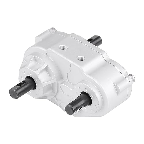 Metal Transfer Case RC Transfer Gearbox Accessory for SCX10 Gelande II D90 1 10 RC Crawler Car Sturdy Metal Construction Easy Installation Lightweight Design Durable