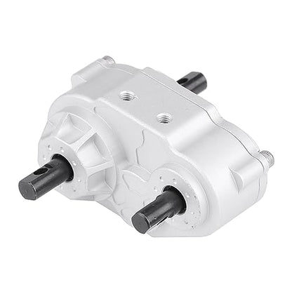 Metal Transfer Case RC Transfer Gearbox Accessory for SCX10 Gelande II D90 1 10 RC Crawler Car Sturdy Metal Construction Easy Installation Lightweight Design Durable