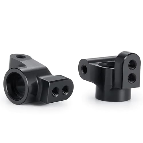 Rc Toys Repair Parts For Mini-B 2WD For Buggy 1/16 Truck RC Model Upgrade Parts 2Pcs Aluminum Alloy Front Steering Knuckles Caster Blocks(Caster Blocks) - size: Caster Blocks