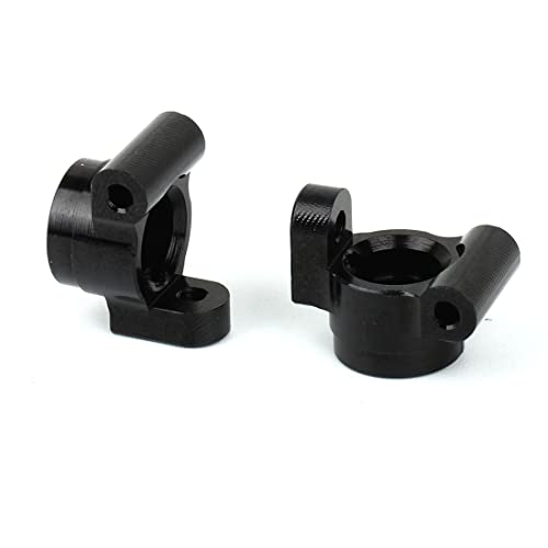 LCX Racing RC Car CNC Machined Aluminum Rear Hub Set for LOSI 1/16 Mini-B Buggy 1/18 Mini-T 2.0 Stadium Truck, Upgrades Parts Accessories
