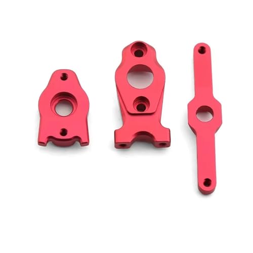 RC Car Accessories Compatible with Traxxas for Slash for E-Revo for Summit 1/16 RC Car Upgrade Parts Accessories Metal Steering Assembly