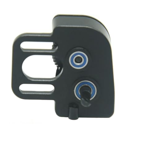 Hobby Aluminum DIY Gear Box Gearbox Transmission for SCX24 RC Parts Upgrade Parts (Black) - color: Black