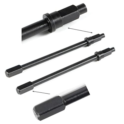 UTB18 RC Front & Rear Drive Shaft CVD Axle for Axial RC Crawler 1/18 UTB18 Capra Unlimited Trail Buggy RTR Upgrade Part (2pcs Rear Drive Axles) - color: 2pcs Rear Drive Axles