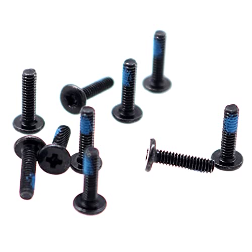 Deal4GO M2x8mm Flat-Head Phillips Screw Replacement for ASUS Dell HP Acer Lenovo MSI Laptop Bottom Case Hard Drive Carrier - size: M2x8.0mm