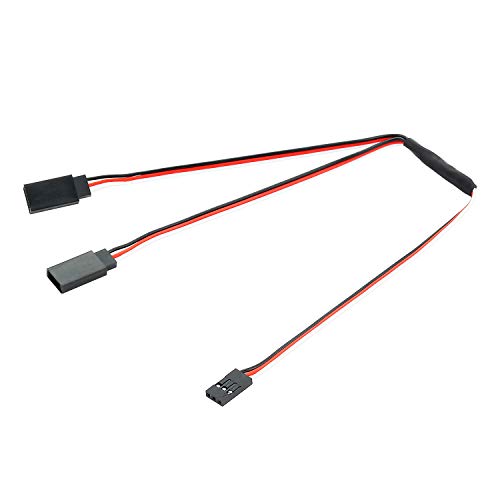 30cm Remote Control Y Servo Extension Cable, Male to Female (Pack of 5)