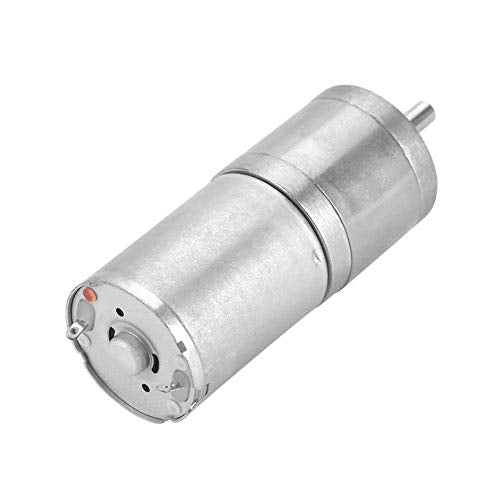 25GA-370 DC 12V Micro Motor Speed Reduction Geared Motor Electric Motor for Electronic Lock DIY RC Toys 3.5 W (500RPM) - size: 500RPM