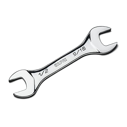 Capri Tools 1/2 in. x 9/16 in. Slim Mini Open End Wrench, SAE - size: 1/2 in x 9/16 in