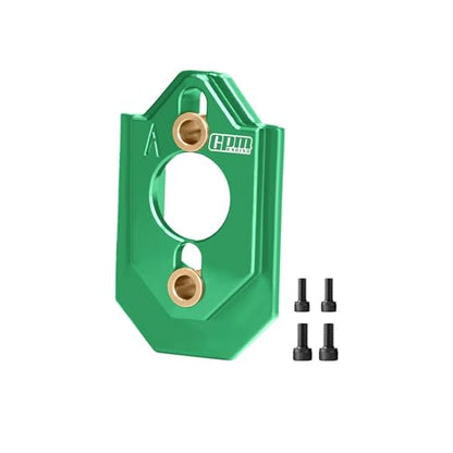GPM 7075-T6 Alloy rc Adjustable Motor Mount Compatible with ARRMA 1/16 Quake Grom Gorgon RC Model Car, Upgrade Part (Green) - color: Green