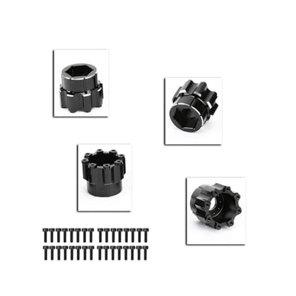 RCAWD for Pro-Line 1/8 8x32 to 20mm Aluminum Wheel Hex Adapters 3.8" Wheels Upgrades Parts #PRO635700 - size: 20mm