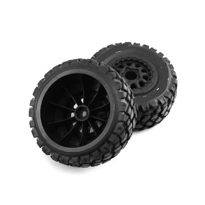 Compatible with Traxxas for Slash for HuanQi 10sc for HPI for HSP RC Car 4pcs 108mm 1/10 Short Course Truck Tire Wheel Tyre 12mm Hex RC Assortment