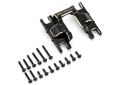 Brass Center Skid Plate Mount for 1/24 RC Crawler for FMS FCX24M Tacoma&Land Rover Upgrade Parts - style: Brass