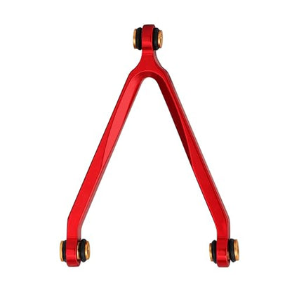 Aluminum High Clearance Suspension Links for Axial SCX24 AXI00001 C10 AXI00002 Jeep 1/24 RC Crawler Car Upgrades (Red) - color: Red