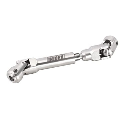 INJORA Drive Shaft Stainless Steel Heavy-Duty Driveshafts for Axial SCX10 90046 AXI03007 TRX4 Redcat Gen8 1/10 RC Car Crawler Upgrade(94-119mm) - size: 94-119mm