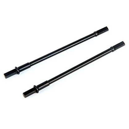 LCX Racing 1/10th RC Crawler Car Hard Steel Rear Axle Drive Shaft Dogbone Straight Shaft for RC Car Axial Capra Unlimited Trail Buggy UTB10, Upgrades Parts Accessories