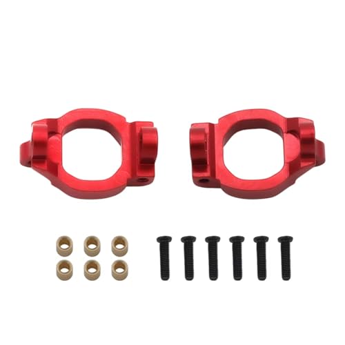 for Buggy for Remo for Hobby Smax 1631 1635 1651 1655 1/16 Metal for Swing Arm Axle Mount C Base Steering Group Cup RC Car Upgrade Parts RC Car Parts(Red,Base C) - color: Red, size: Base C