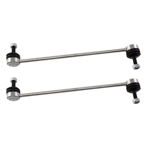 TRQ Front Sway Bar Stabilizer Link Set Compatible with 2012-2019 Fiat 500 - style: PSA27631