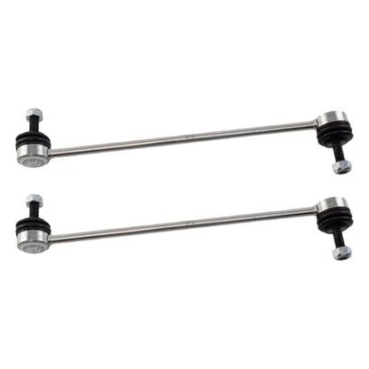 TRQ Front Sway Bar Stabilizer Link Set Compatible with 2012-2019 Fiat 500 - style: PSA27631