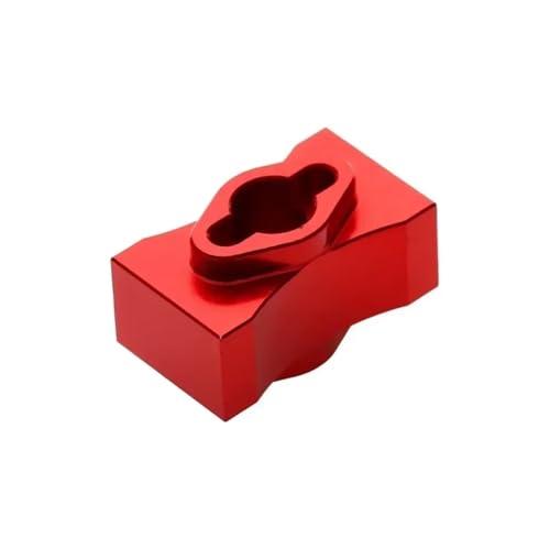RC Parts Spare Parts for Losi 22 1pcs Drag Aluminum Differential Posi Locker Spool RC Car RC Crawler Parts Accessories Upgrade and Replacement Use(Red) - color: Red