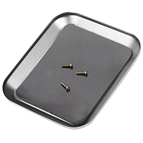Replacement Part For RC Car Repair Tool Aluminium Alloy Magnetic Screw Tray Plate For Rc Crawler SCX10 D90 D110 Rc Model Repair Tool - (Color: Sliver) - color: Sliver