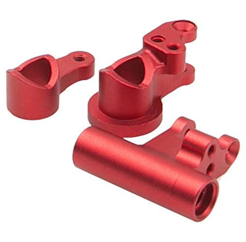 Metal Front & Rear Suspension Arms A-Arms Set & Aluminum Alloy Steering Bellcranks Set Steering Assembly Upgrade Parts