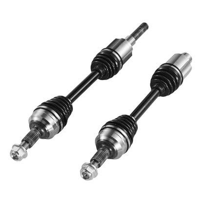 VEVOR CV Axle Shaft Assembly, 2 Pieces Front Left & Right (Driver and Passenger Side), Automotive Replacement Joint Axles Pair Compatible with 2010-2017 Equinox, Alloy Steel & Carbon Steel - size: 2010-2017 Equinox, style: Front Driver and Passenger Side