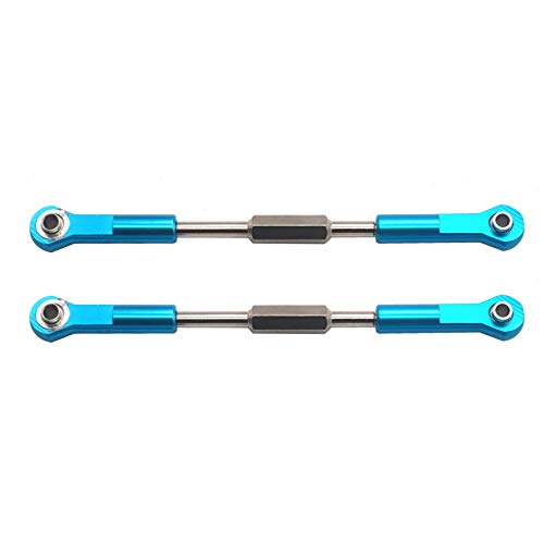 2Pcs Vgoohobby Aluminum Linkages Rear Upper Suspension Arm Upgrade Parts 860015 Compatible with HSP 1/8 RC Nitro Off Road Monster Truck Car 94762
