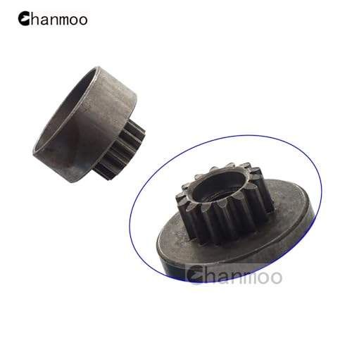 1/8 RC Car 14T Clutch Bell Flywheel Assembly Kit Shoes Bearings Gear Engine Nut Springs Cone for 1:8 RC Buggy Truck Car KYOSHO HPI HSP Axial Himoto 21-28cxp Nitro Engine Parts (Blue) - color: Blue